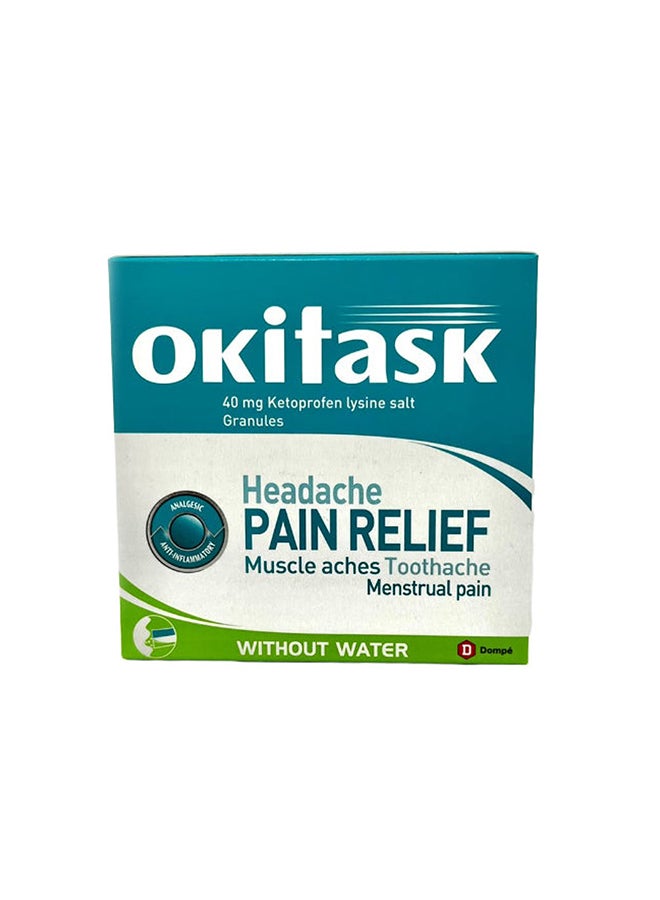 Salt Granules Sachet Without Water 40 Mg 20 Count