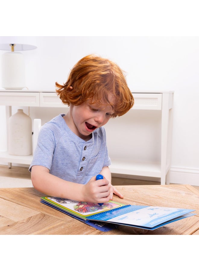 Melissa & Doug Water WOW! Reusable Water Coloring Book – Melissa & Doug Dinosaurs Theme with Water Pen - Image 3