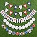Homarkable PreStrung Baseball Party Decorations with Concessions Banner Sports Themed Birthday Supplies Triangle Bunting Pennant Flag - Image 3