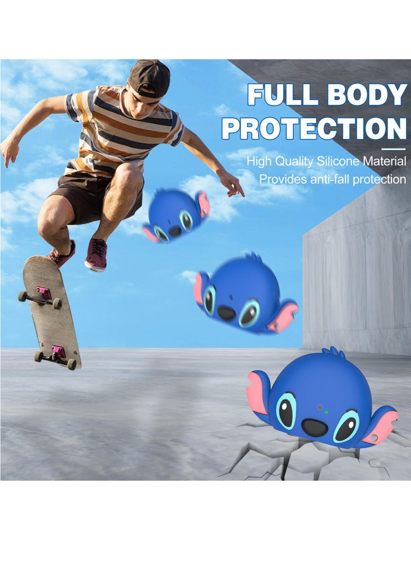 Excefore Compatible with Samsung Galaxy Buds 3 Pro and Galaxy Buds 3 (2024) Case with Cleaner Kit, Shockproof Cute Funny Cartoon Design Silicone Protective Cover with Keychain, for Men Girls Women - Image 5
