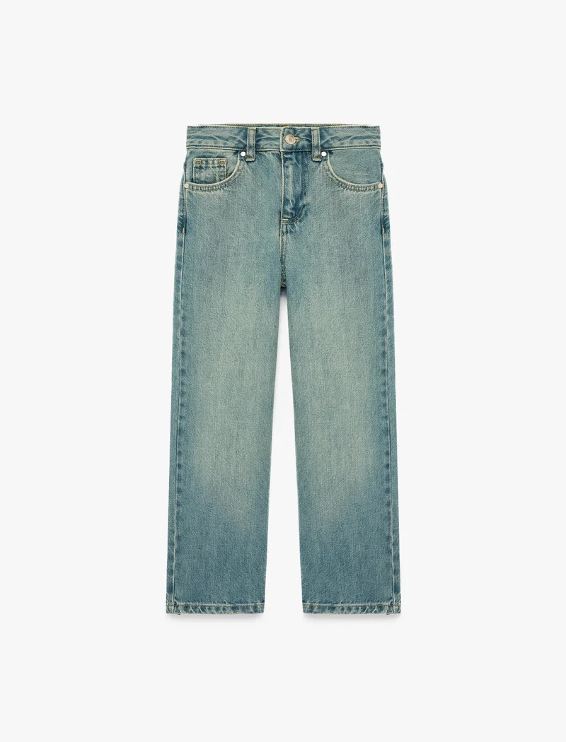 كوتون Wide Leg jeans