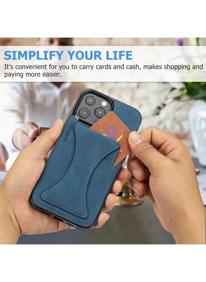 اس-توب جراب لهاتف iPhone 15 Pro Max، جراب واقٍ مقاوم للصدمات فائق النحافة مع حامل - Image 5