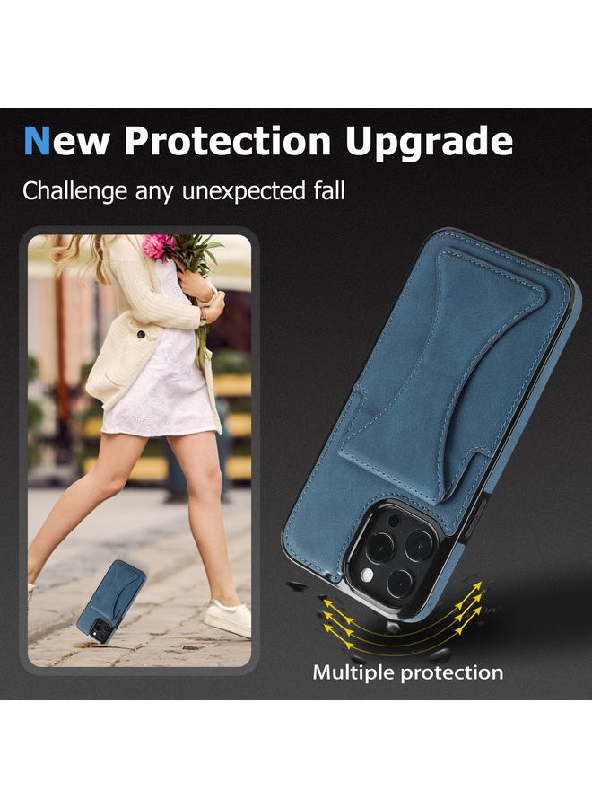 اس-توب جراب لهاتف iPhone 15 Pro Max، جراب واقٍ مقاوم للصدمات فائق النحافة مع حامل - Image 3