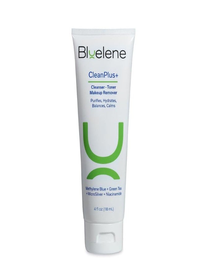 Bluelene CleanPlus Cleanser/Toner/Makeup Remover + With Methylene Blue, Niacinamide, MicroSilver - Image 1