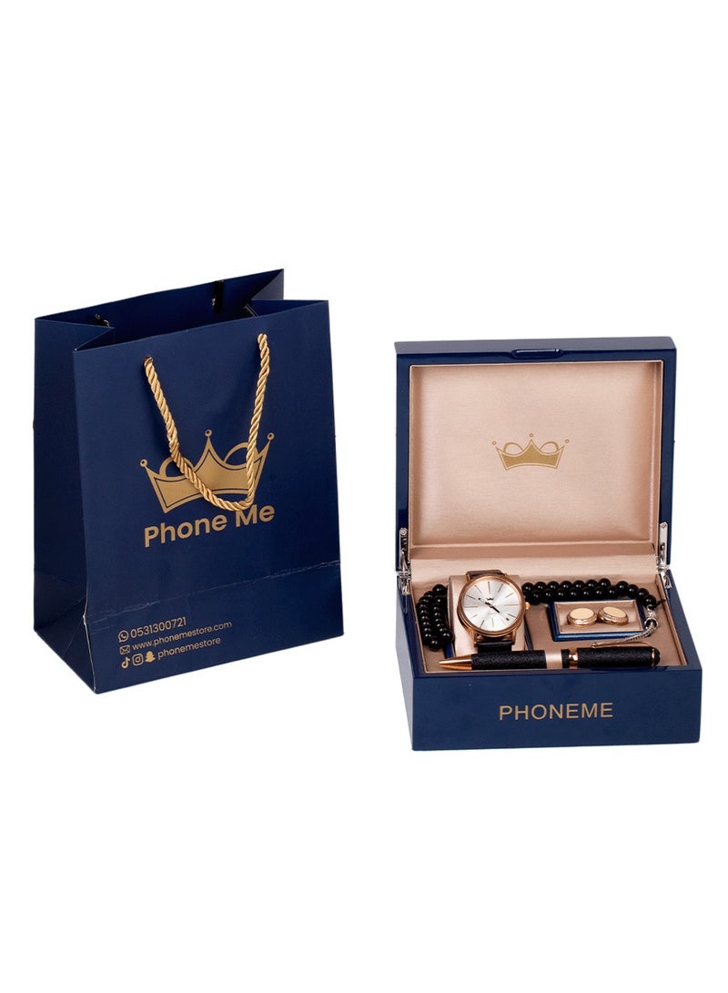 فونيم طقم فونيم نحاسي اسود ميناء أبيض - Image 3