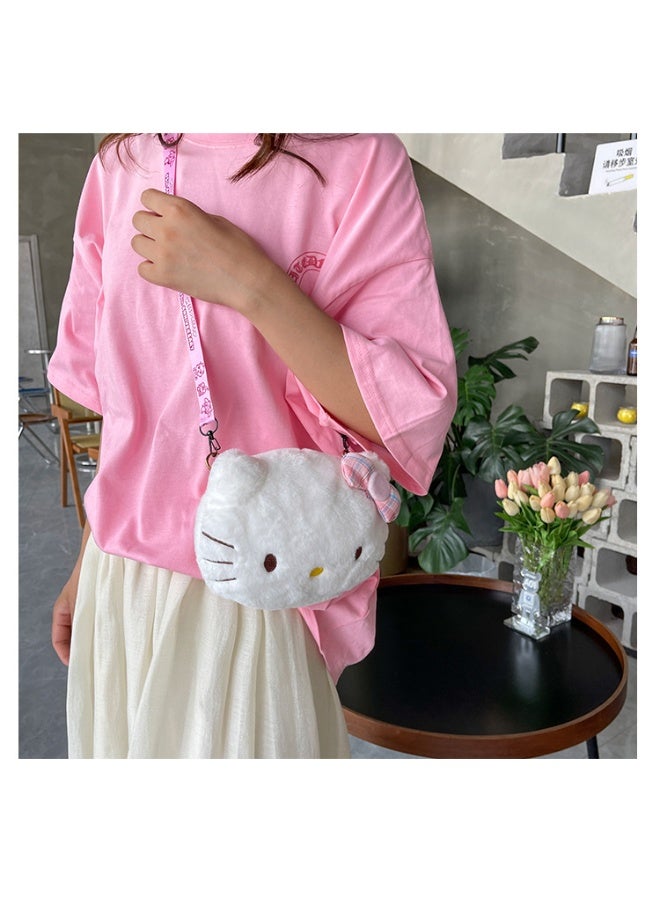 general Cartoon plush bag, crossbody bag, plush backpack, and wallet - Image 5