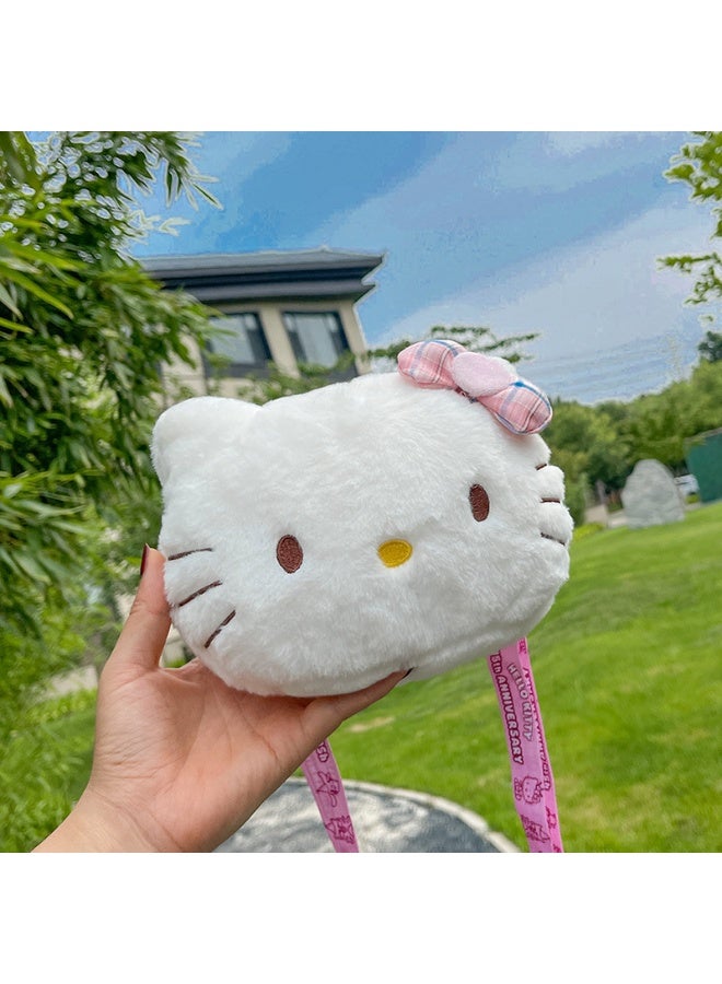 general Cartoon plush bag, crossbody bag, plush backpack, and wallet - Image 4