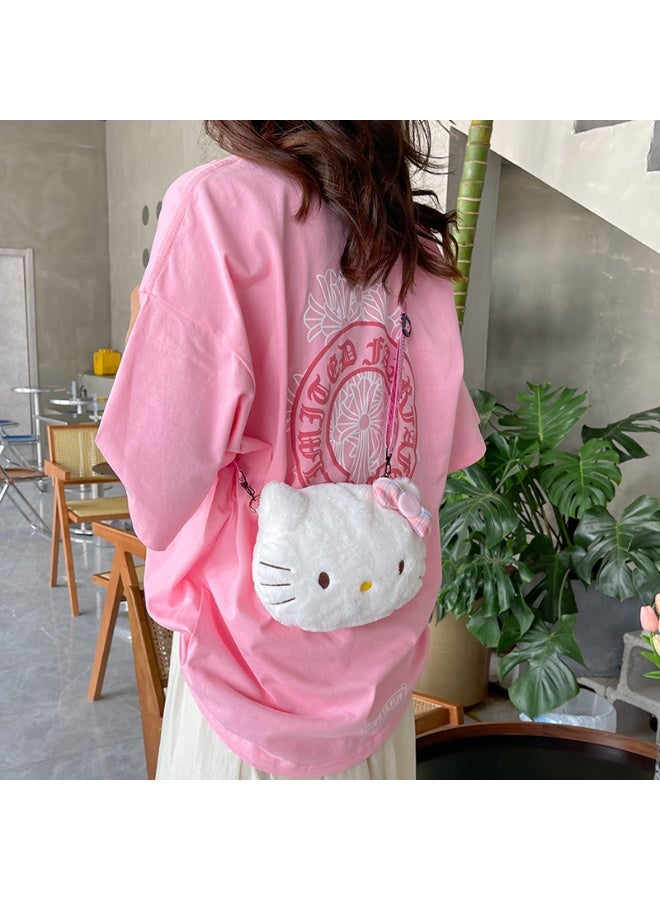 general Cartoon plush bag, crossbody bag, plush backpack, and wallet - Image 2