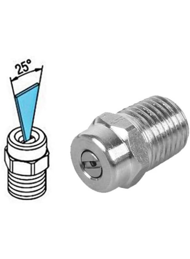TopHomer TopHomer 3PCS 1/4" Male NPT Spray Nozzle High Pressure Washer Surface Cleaner Tips Replacement Nozzles 25 degree 030(1.07mm)  - Image 4