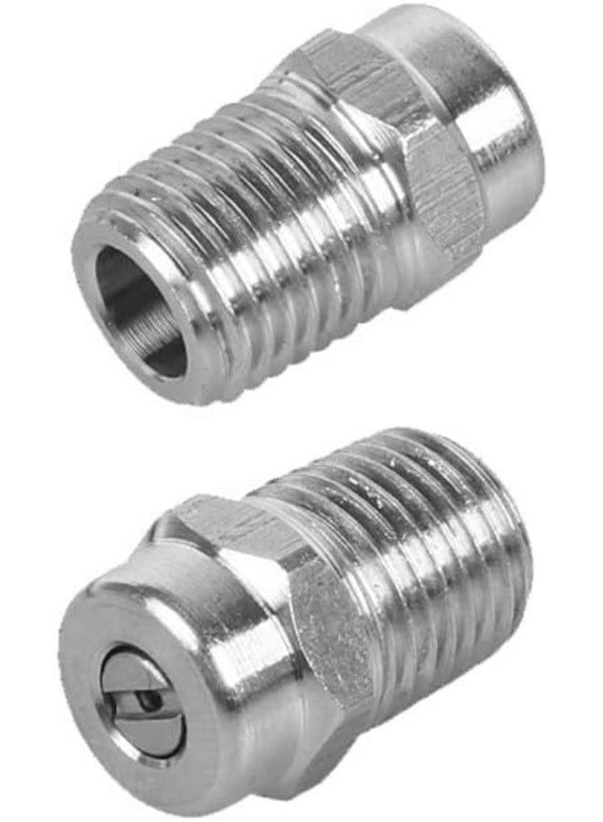 TopHomer TopHomer 3PCS 1/4" Male NPT Spray Nozzle High Pressure Washer Surface Cleaner Tips Replacement Nozzles 25 degree 030(1.07mm)  - Image 3