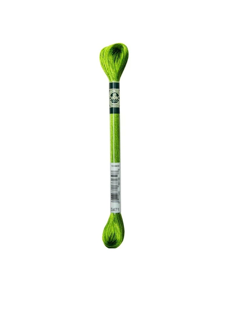 DMC DMC Satin Floss 8.7yd Very Light Avocado Green  - Image 2