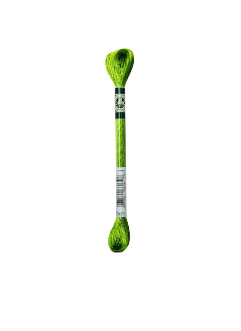 DMC DMC Satin Floss 8.7yd Very Light Avocado Green  - Image 1