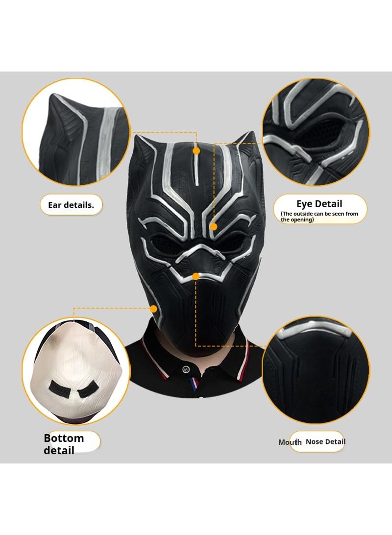 The Avengers Black Panther Head Cover Mask Children Adult Costume Props For Comic Con Party Masquerade - Image 2