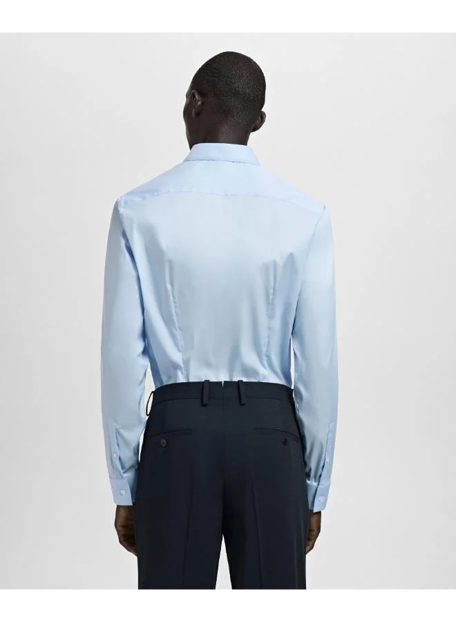 Mango Man  Slim fit cotton suit shirt for Men | Best Price UAE