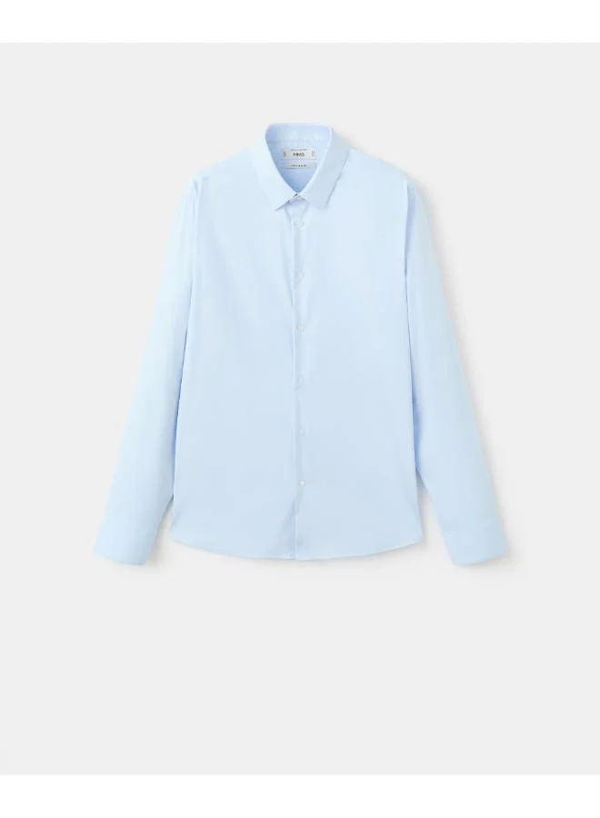 Mango Man  Slim fit cotton suit shirt for Men | Best Price UAE