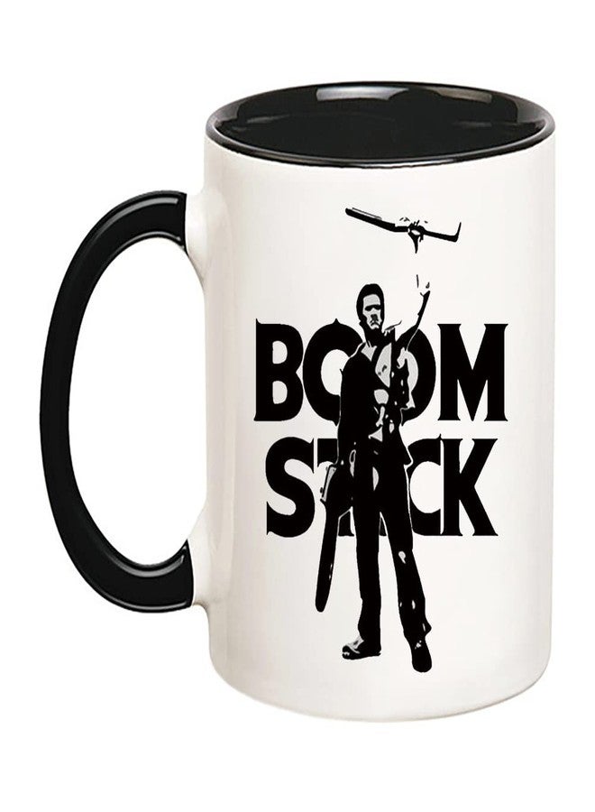 Fonhark - Evil Dead Mug - Boom Stick, 11 Oz Novelty Coffee Mug/Cup - Image 1