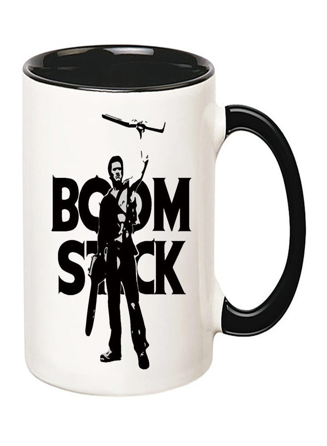 Fonhark - Evil Dead Mug - Boom Stick, 11 Oz Novelty Coffee Mug/Cup - Image 2