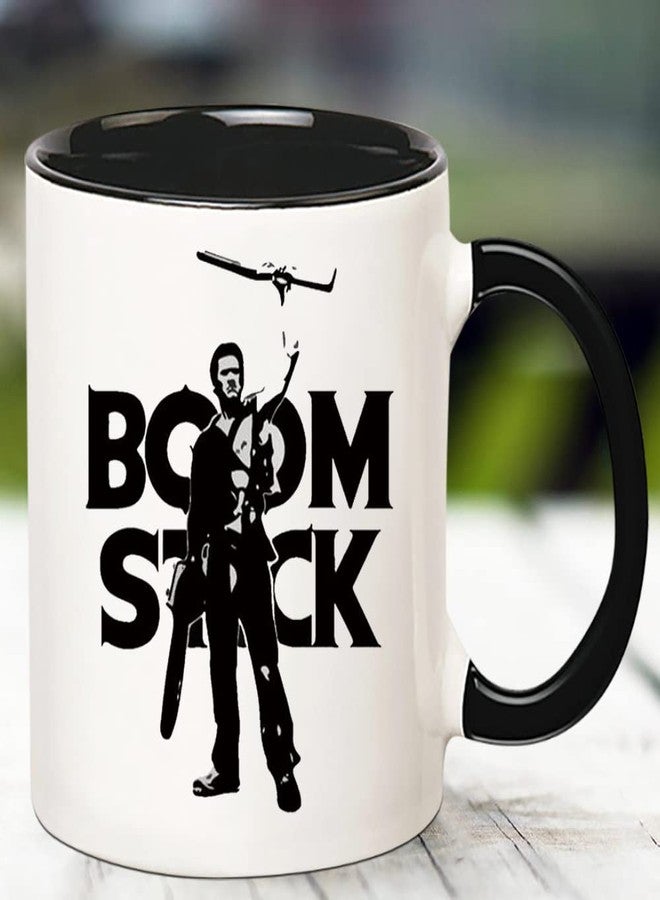 Fonhark - Evil Dead Mug - Boom Stick, 11 Oz Novelty Coffee Mug/Cup - Image 3