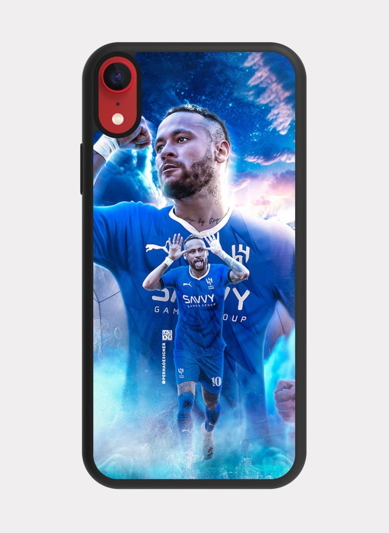 PXLAAT iPhone XR case cover Neymar Alhilal - Image 1