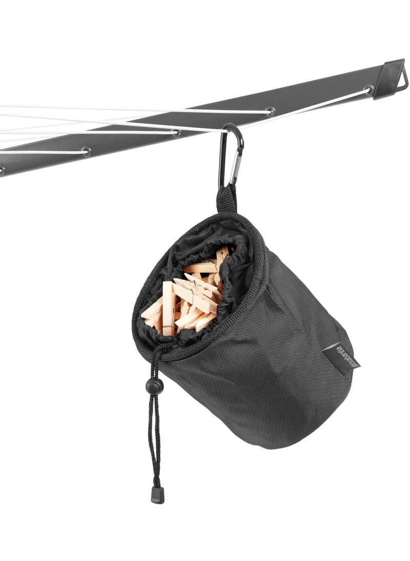 brabantia Brabantia Clothes Peg Bag Black  - Image 4
