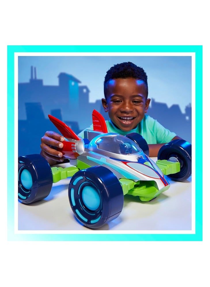 بي جيه ماسكس سيارة PJ Masks Explorider | تتحول لـ 3 أوضاع | أضواء وأصوات | للأطفال فوق 3 سنوات - Image 2