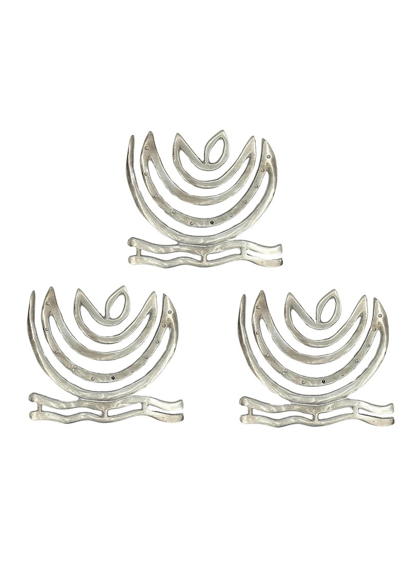 Plus Value Plus Value Zinc Helix Vastu Remedies for North East Kitchen Toilet Bedroom Vastu Defect or Cornet Cuts Set of 3pcs  - Image 1