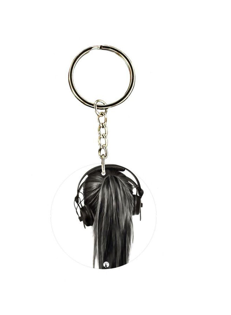 RKN Headphone Character Printed Keychain