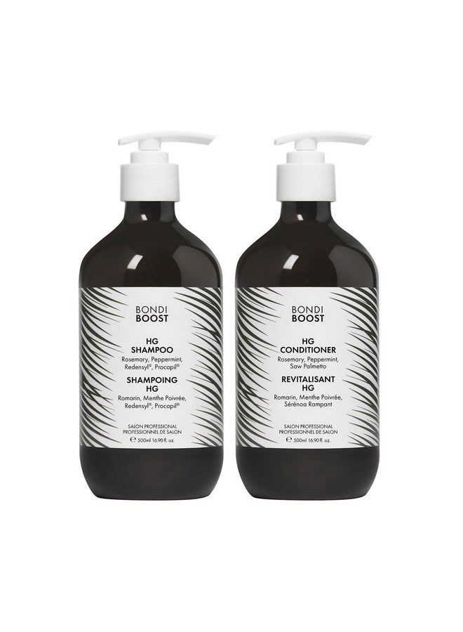 بوندي بوست مجموعة شامبو وبلسم BONDIBOOST HG Duo [16.90 أونصة سائلة لكل منهما]، يحسن مظهر الشعر الخفيف ويزيد من حجمه + يرطبه + يغذيه + خالٍ من الكبريتات والبارابين للنساء/الرجال، صنع في أستراليا - Image 1