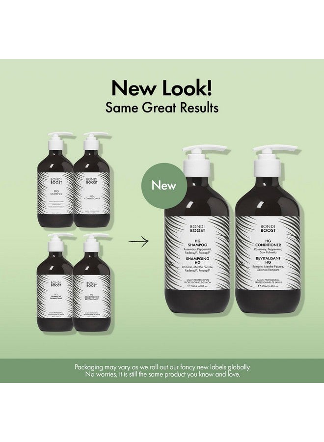 بوندي بوست مجموعة شامبو وبلسم BONDIBOOST HG Duo [16.90 أونصة سائلة لكل منهما]، يحسن مظهر الشعر الخفيف ويزيد من حجمه + يرطبه + يغذيه + خالٍ من الكبريتات والبارابين للنساء/الرجال، صنع في أستراليا - Image 2