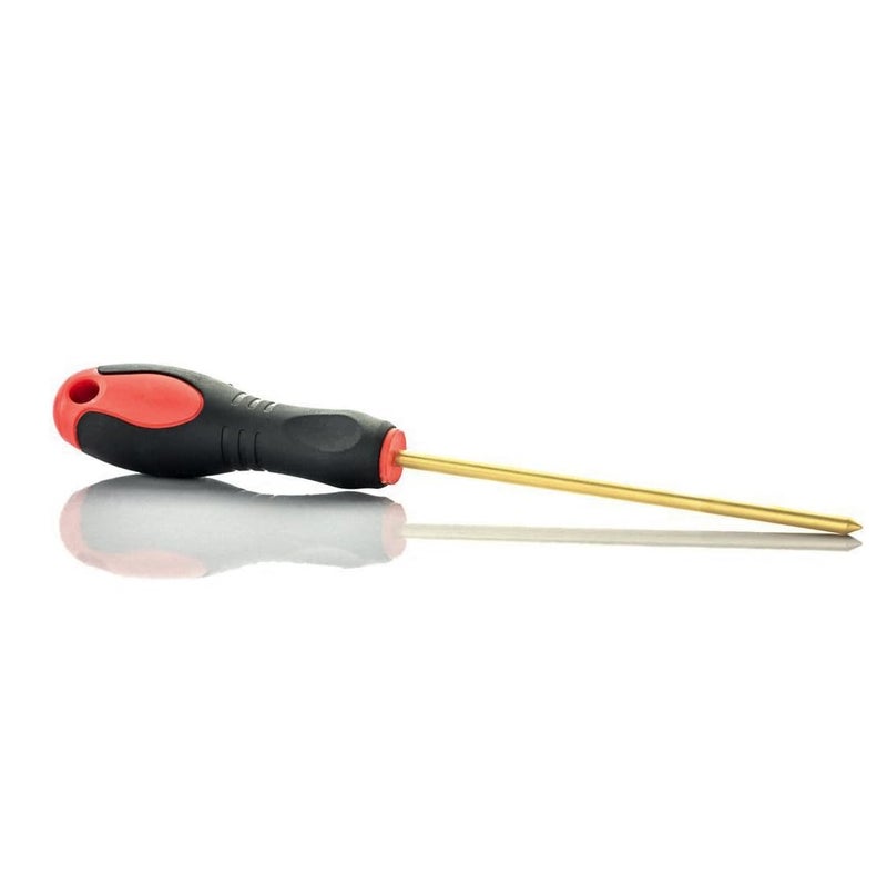 SE 9.25 Inch Non-Marring Brass Metal Detecting Probe for Gold Prospecting and Coin Collecting - Image 1
