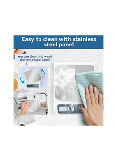Generic CYBERGIANT 13lb/0.1g Precision Digital Food Scale - Meal Prep Kitchen Baking & Espresso Coffee - Gram Scale with Stainless Steel Platform & LCD Display  - Image 3