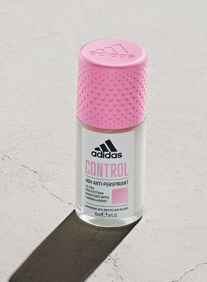 Adidas Control Anti-Perspirant Roll On 50ml - Image 2