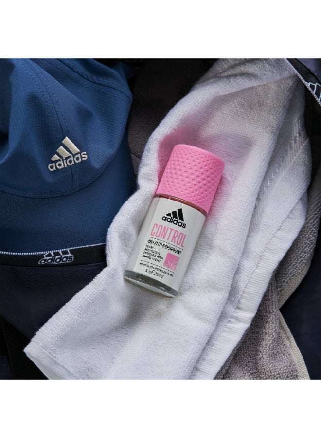 Adidas Control Anti-Perspirant Roll On 50ml - Image 3