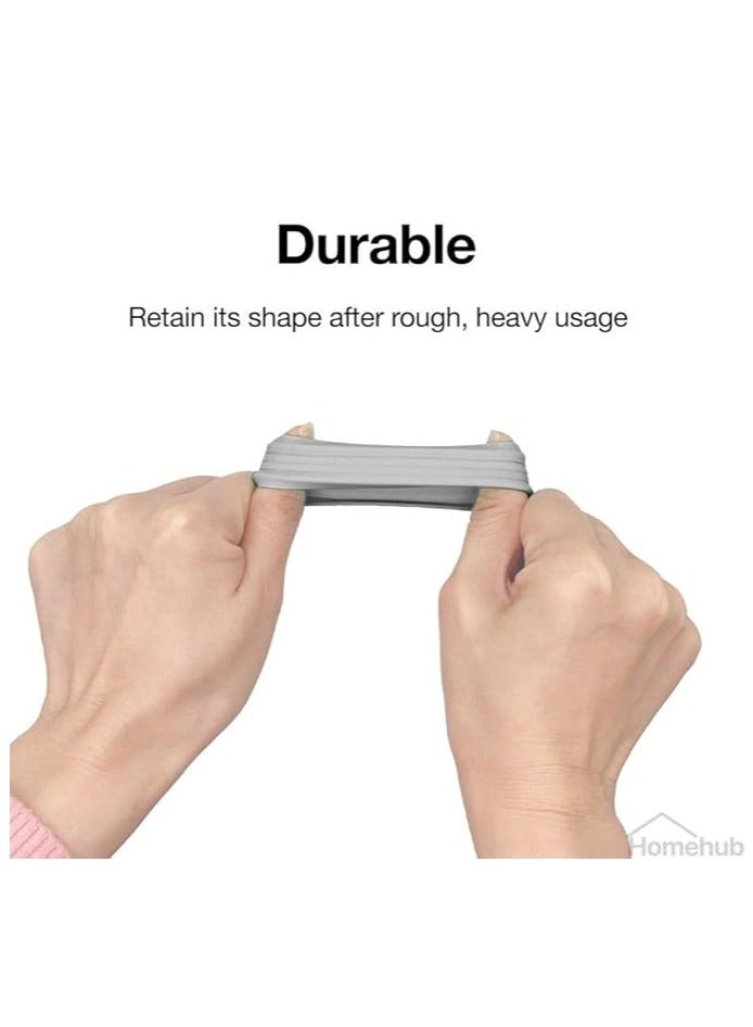 Luggage Wheel Cover Silicone Wheel Protector Covers Wheel Protector Shockproof Anti-scratch Protection and Noise Reduction-4 pieces - Image 4