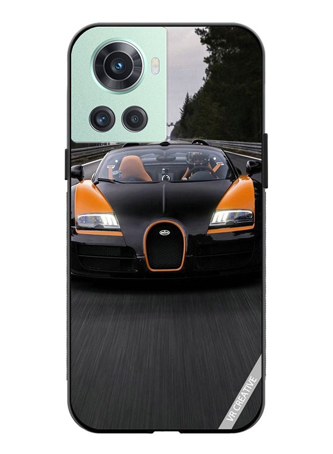 VR CREATIVE Protective Case Cover For OnePlus 10R Buggati Chiron Design Multicolour - Image 1