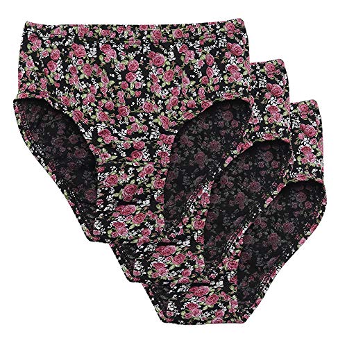 VSTAR Girls Cotton Panties (Pack of 3) (F00178_75_3P_Bubbly_Assorted_11 Years-12 Years) - Image 1