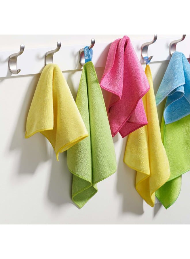 e-cloth Microfiber Cloth 4-Pack, World's Leading Premium Cleaning Cloth, Twice as Durable Competition, 1 Year Guarantee, Ideal for Kitchen, Countertops, Sinks, and Bathrooms, Assorted - Image 4