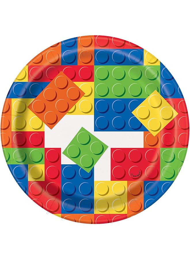 Unique Building Blocks Plates 7"  - Image 1