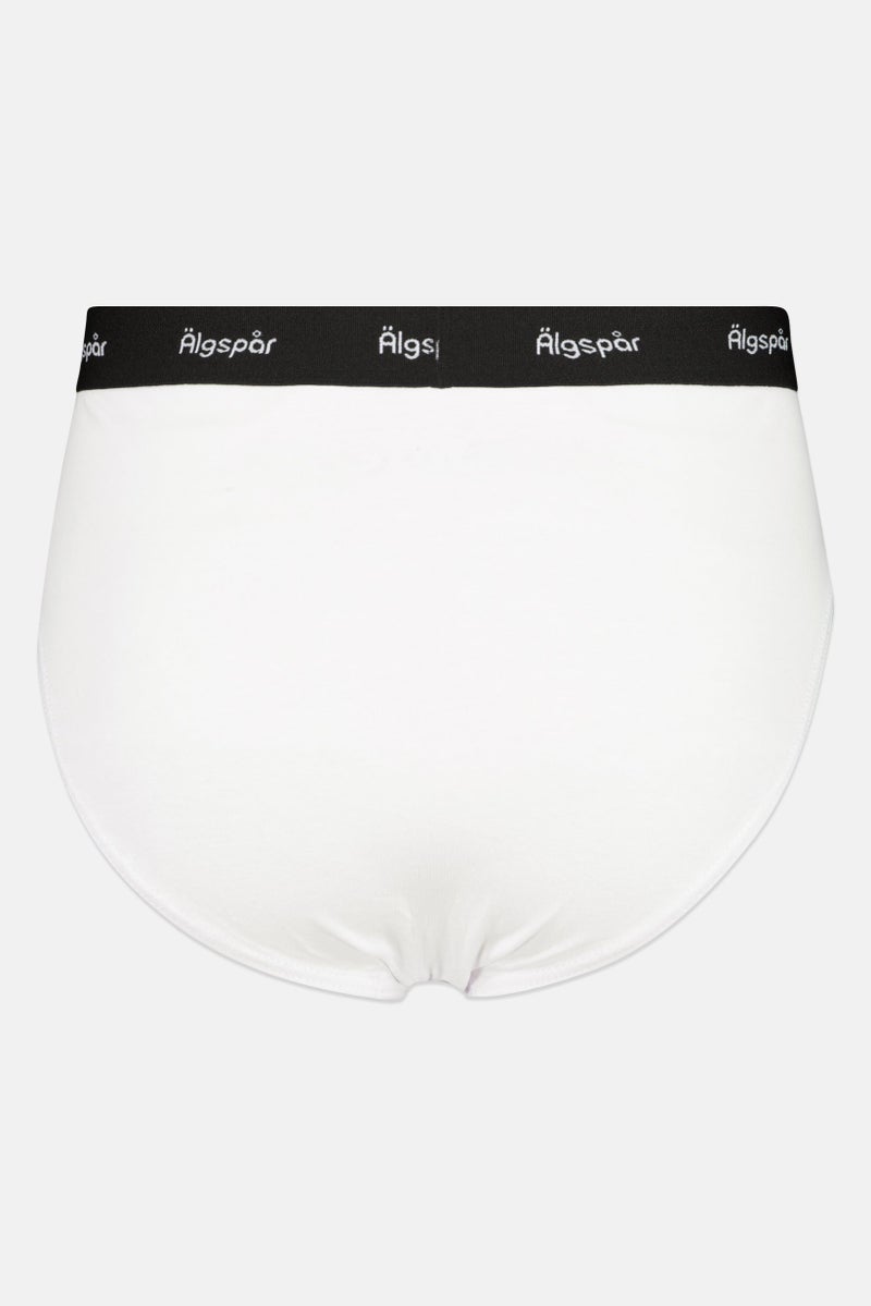 Algspar Men 3 Pcs Brand Logo Boxer Brief Set, Multicolor - Image 2