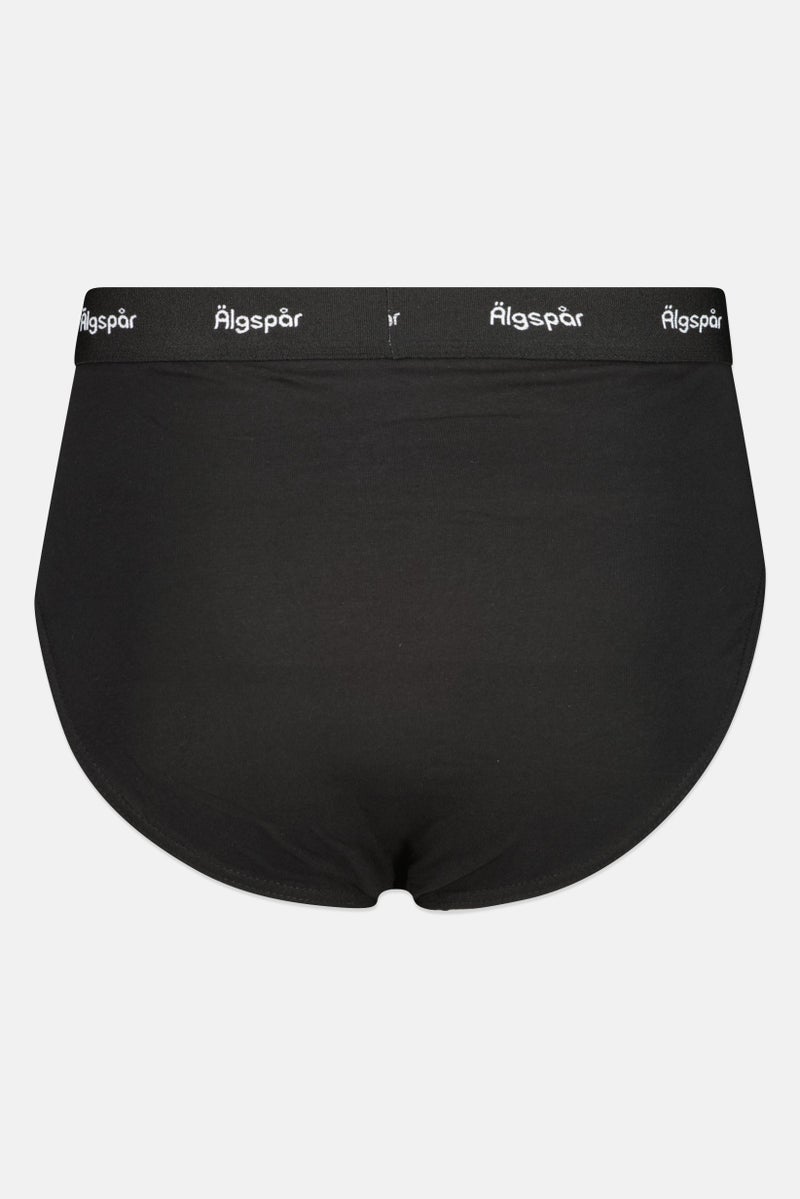 Algspar Men 3 Pcs Brand Logo Boxer Brief Set, Multicolor - Image 3