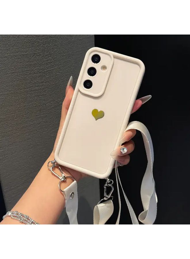 غطاء هاتف بني حبل لجهاز سامسونج جالاكسي A23 5G هدية للسفر والتسوق - Image 5