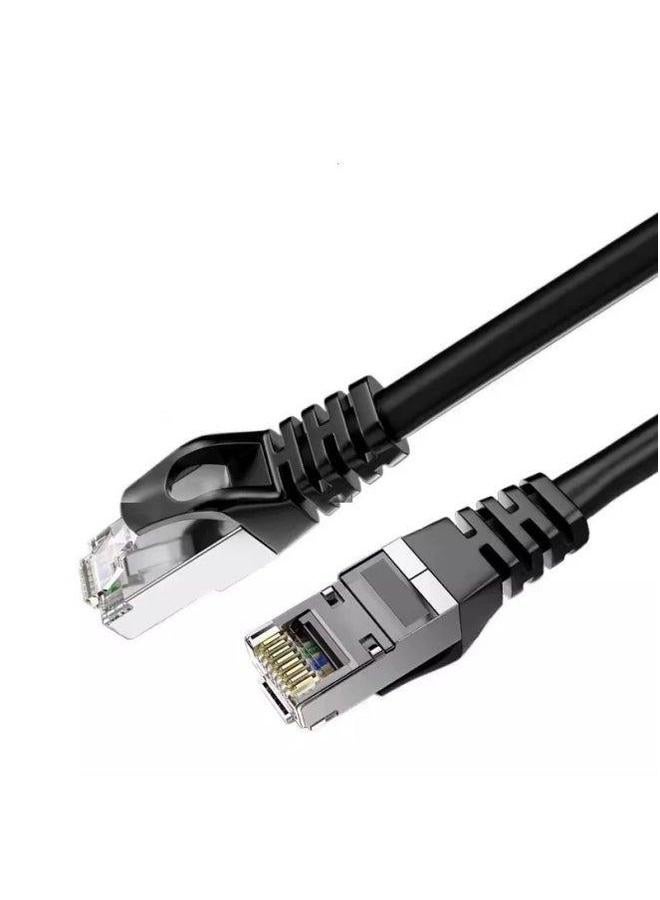 Direct Supply Network Cable Super Six Cat6 E Gigabit Finished Jumper High-speed Connection Line RJ45-Color:Category Black-Line Length:10m  - Image 4