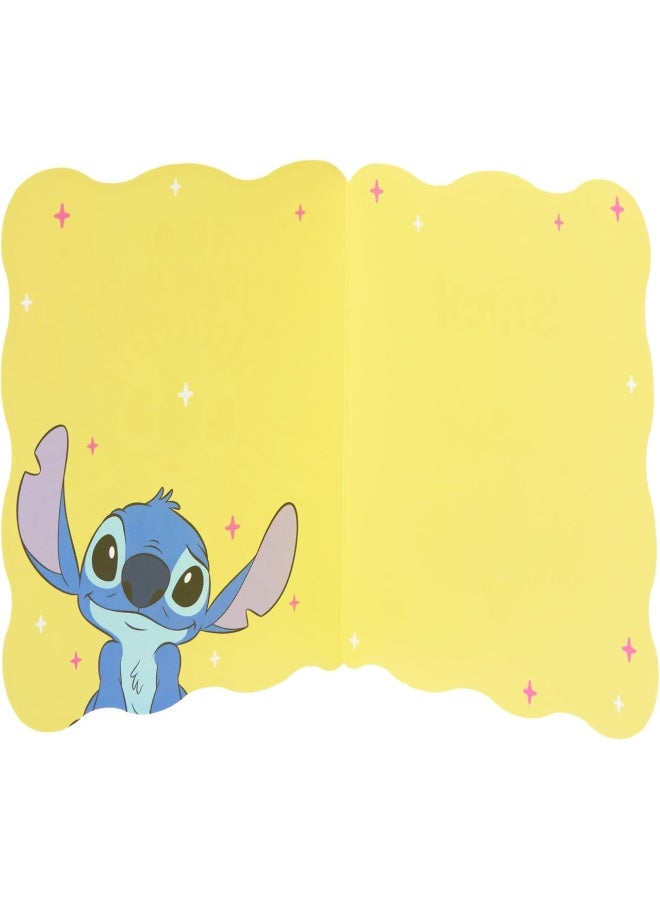 UK Greetings Disney Lilo & Stitch To A Friend Who’S One Of A Kind Greeting Card (15.9 X 18.4 Cm) - Image 2
