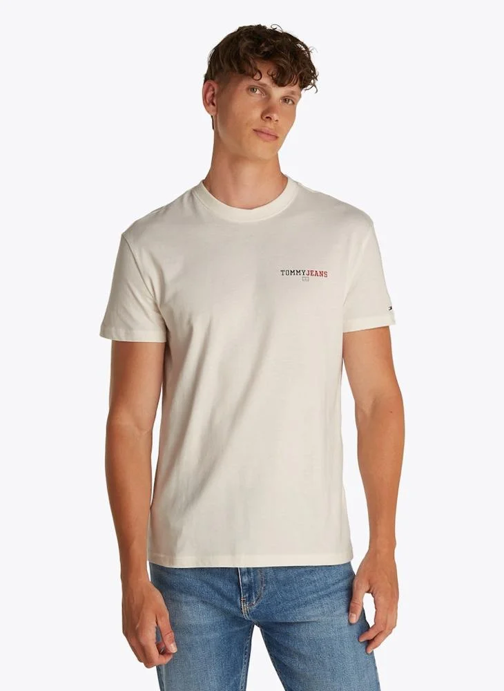 تومي جينز Graphic Crew Neck T-Shirt