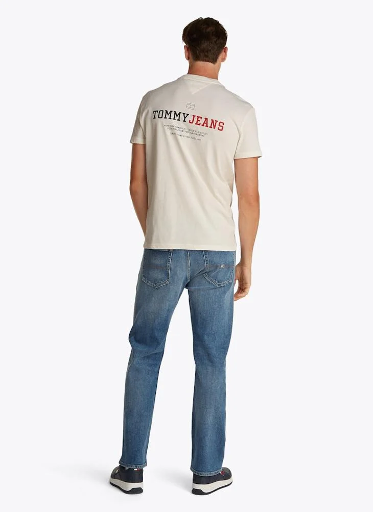 تومي جينز Graphic Crew Neck T-Shirt