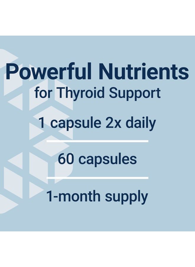 Life Extension مركب دعم الغدة الدرقية - 60 كبسولة - Image 5
