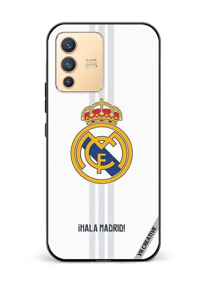 VR CREATIVE Protective Case Cover For Vivo V23 5G Madrid Design Multicolour - Image 1