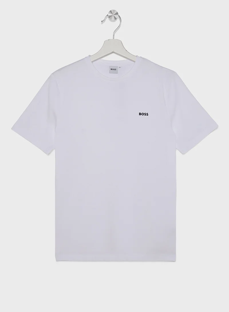 بوس Kids Logo T-shirt