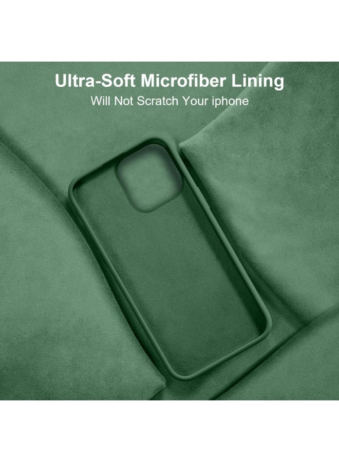 BORTONY iPhone 15 Pro Max Case 6.7 Inch Liquid Soft Silicone Gel Rubber Silky Touch Scratch Resistant Shockproof Protective Case Cover - Image 4