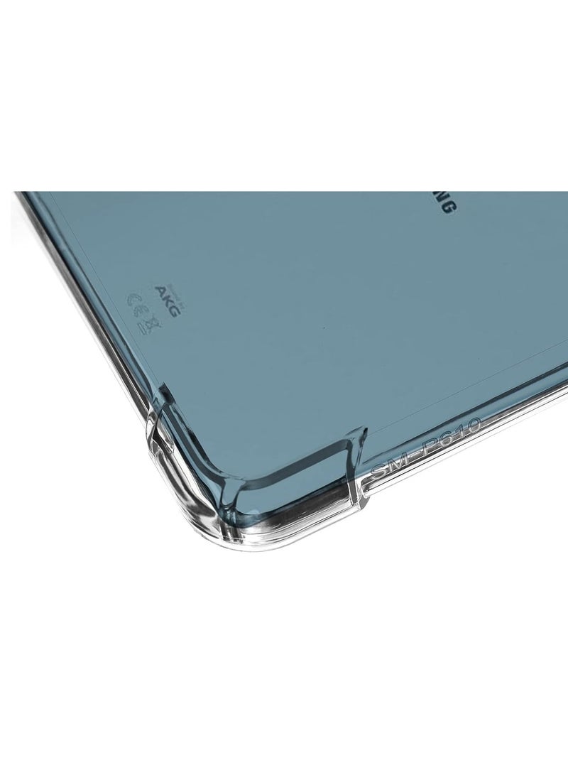 حافظة تناسب هاتف سامسونج جالاكسي تاب S6 لايت 10.4 بوصة 2020/2022 (SM-P610 P615 P617)، غطاء خلفي شفاف وناعم للغاية ومرن من مادة البولي يوريثان اللدن بالحرارة وغطاء خلفي شفاف لهاتف جالاكسي تاب S6 لايت  - Image 4